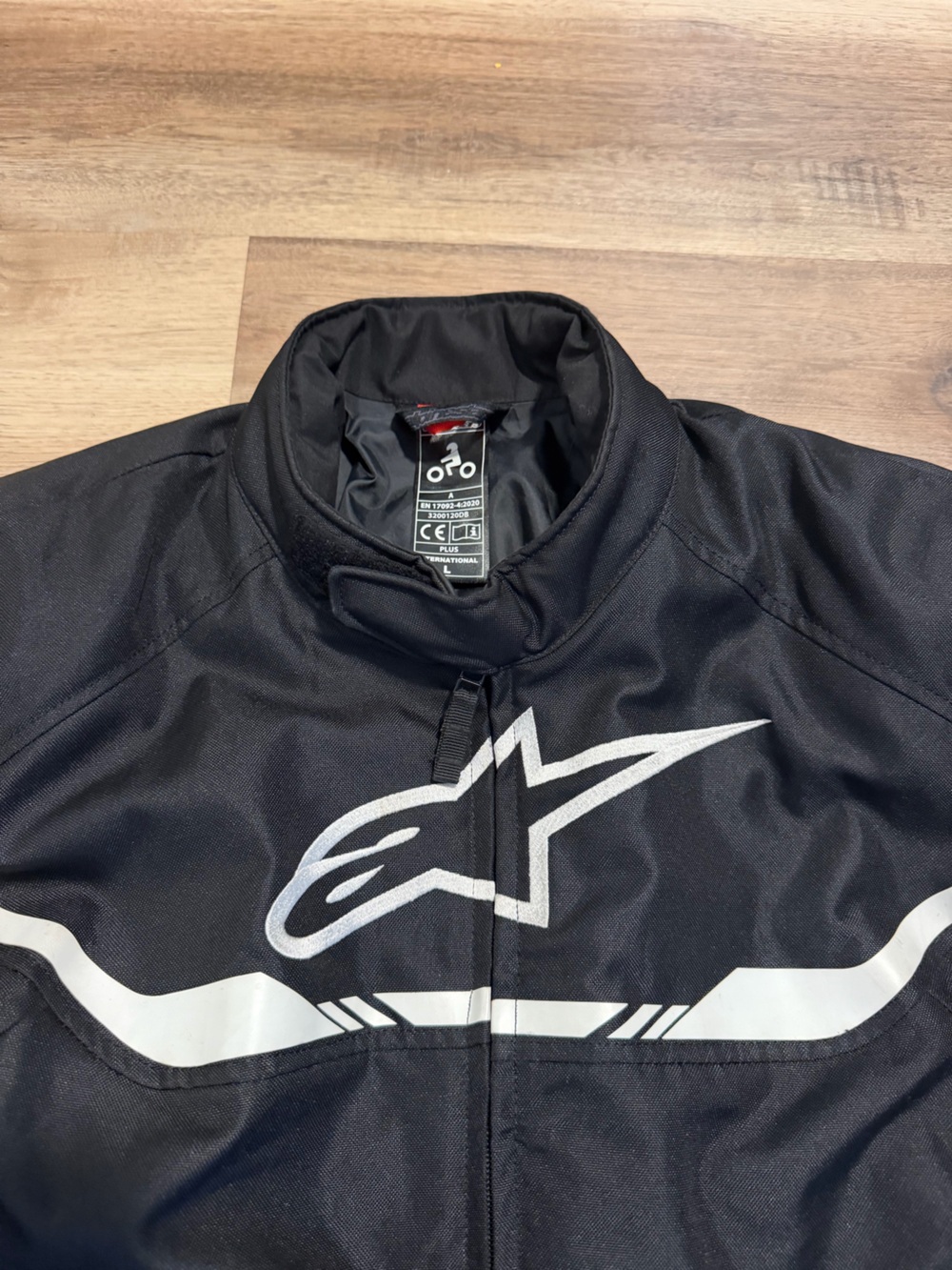 Alpinestars T-SPS Waterproof Jacket Men’s Large Black Motorcycle Riding - Picture 3 of 13